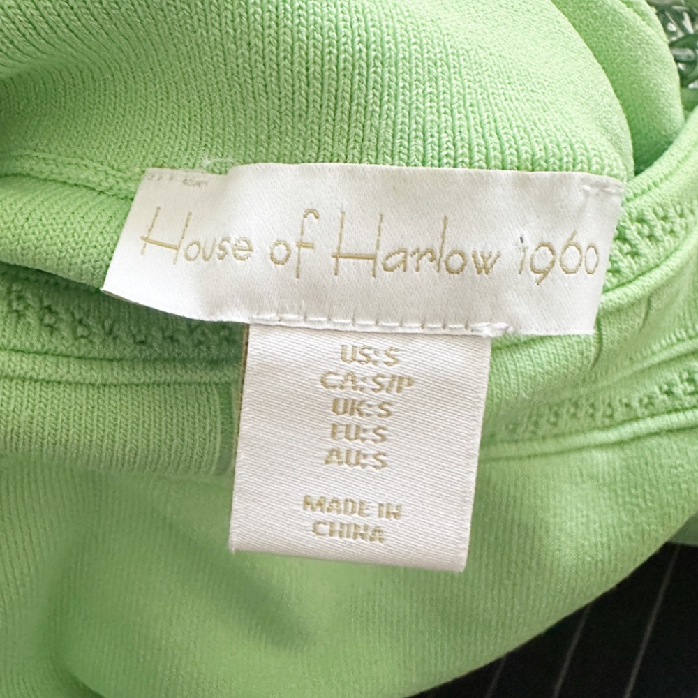 House of Harlow 1960 2-Piece Green Midi Skirt Set Size S - Picture 6 of 8